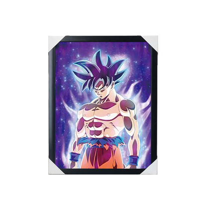Vente chaude d'anime Dragon Ball 3D feuille Léniculaire Holographique Lenticulaire Affiche d'anime 3D Image Pour Mur