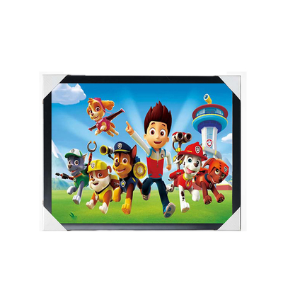 Affiche 3D d'animation en gros Marvel Affiche 3D lenticulaire Décoration murale Impression 3D Affiche d'animation en changeant d'image