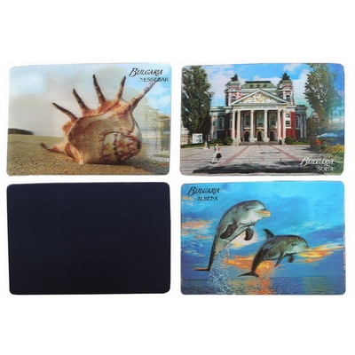 Magnetes de réfrigérateur 3D Magnetes de réfrigérateur 3D Lenticulaire Créatif Magnet Magnétique Magnetes 3D Souvenir touristique