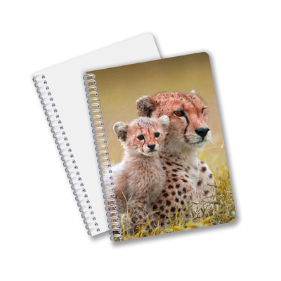 Impression 3D en gros avec effet 3D Lenticulaire Carnet à couverture rigide Carnet en spirale lié Carnet perforé Carnet pour enfants