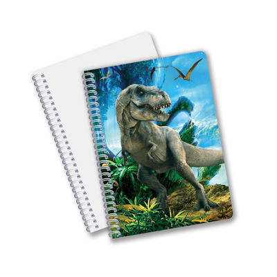 Bonne qualité 3D personnalisé Lenticulaire du matériel de PET Promotion cadeau Spiral 3D Notebook d'impression