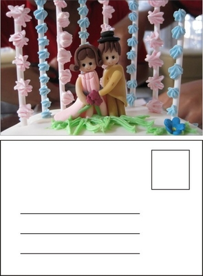 Changer des photos en 3D anniversaire de mariage carte de mariage Impression 3D Images