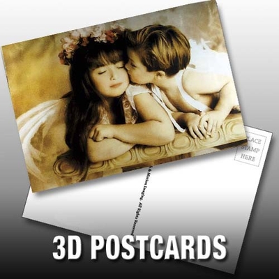 Les tournesols de Van Gogh Cartes postales lenticulaires 3D pour la galerie d'art du musée