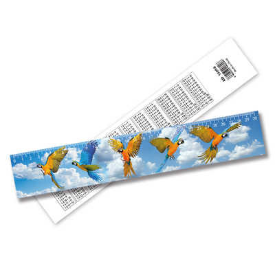 Ruler en plastique 3D en forme de lentille. Cadeaux promotionnels bon marché de Chine.