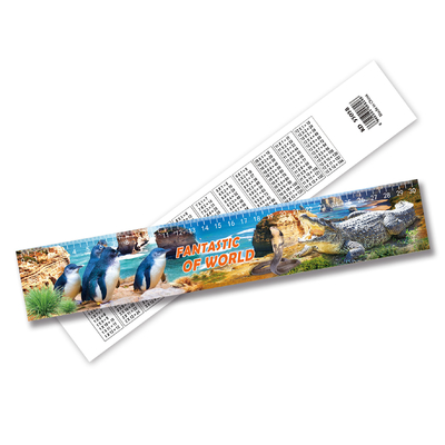 Ruler 3D Lenticulaire personnalisable Décoration de la maison en PET avec effet d'animation 3D