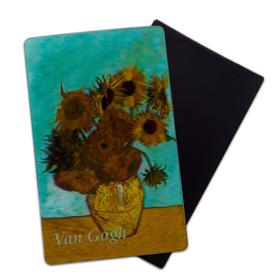 Les aimants 3D du tournesol de Van Gogh pour les musées et galeries d'art