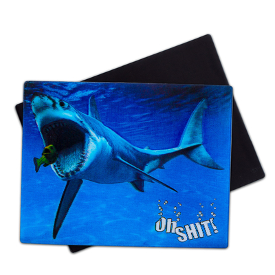 Magnets 3D Sealifes requin dauphin Tortue Lenticulaire Carte d'impression Pour les cadeaux