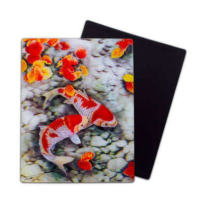 Magnets 3D Sealifes requin dauphin Tortue Lenticulaire Carte d'impression Pour les cadeaux