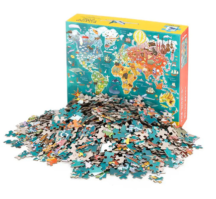 Jeu 3D direct d'usine Jouet pour enfants Personnage Vie marine Puzzle de puzzle pour enfants Cognitif