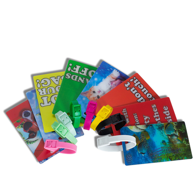 Lenticulaire personnalisable Produit personnalisé TPU Tissu patch épingle bagage