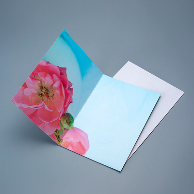 Fabrique de cartes-cadeaux de haute qualité en gros Impression personnalisée 3D avec effet de mouvement Carte lenticulaire