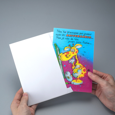Cartes personnalisées en 3D Cartes postales lenticulaires Cartes d'invitation animées