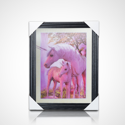 Affiche de film en 3D anime Flip Picture Affiche d'animal en 3D cadre lenticulaire Affiche pour peinture murale
