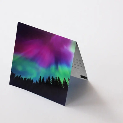 Carte de voeux imprimée en 3D sur mesure