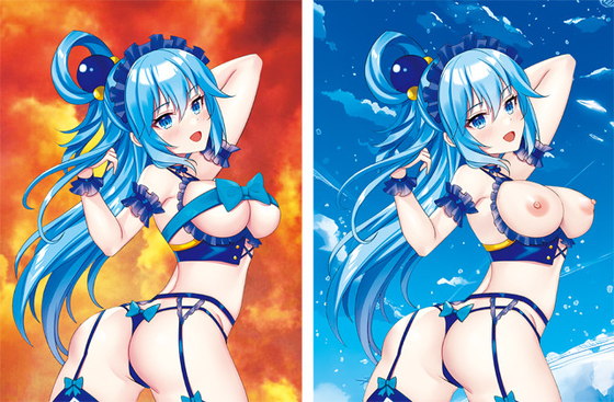 Image 3D de fille Impression lenticulaire personnalisée Affiche 3D pour la décoration intérieure