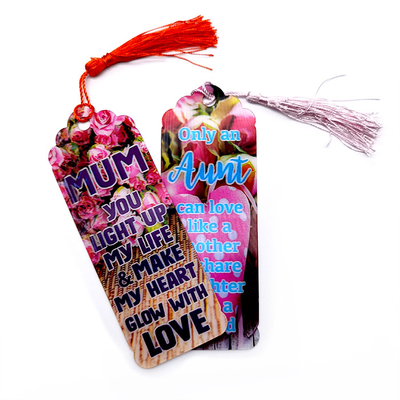 Message d'amour Cadeau romantique 3D Lenticulaire Marque-page Pour les cadeaux
