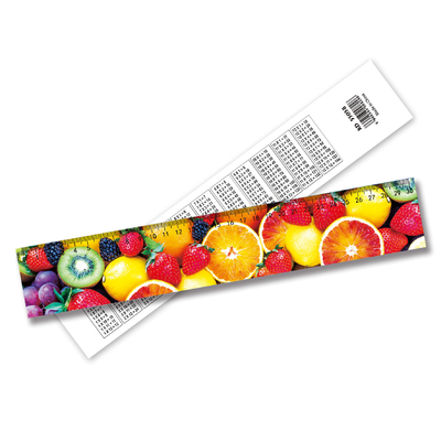 Ruler en plastique 3D en forme de lentille. Cadeaux promotionnels bon marché de Chine.