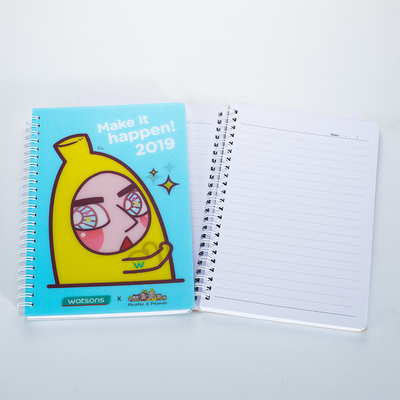 Notebook 3D Lenticulaire Impression personnalisée Bloc-notes personnalisé A5 3D Personnaliser Notebook Lenticulaire