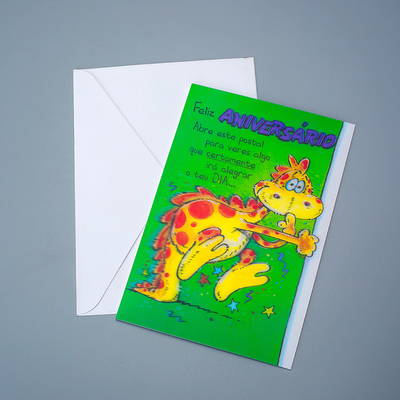Cartes personnalisées en 3D Cartes postales lenticulaires Cartes d'invitation animées