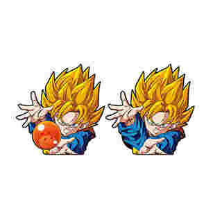 Vente en gros de Dragon Ball Design Autocollants 3D étanches à l'eau